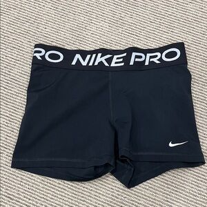 Nike Pro Women's Athletic Black Shorts